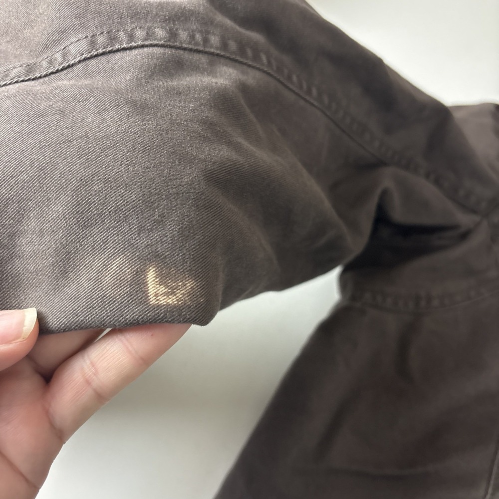 Old Navy Y2K Fur Lined Bomber Jacket Women L Fur Hooded Mallcore Vtg Bella Swan - Picture 6 of 15